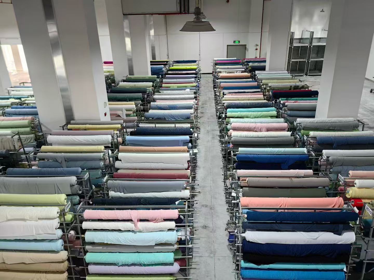 Fabric rolls inventory